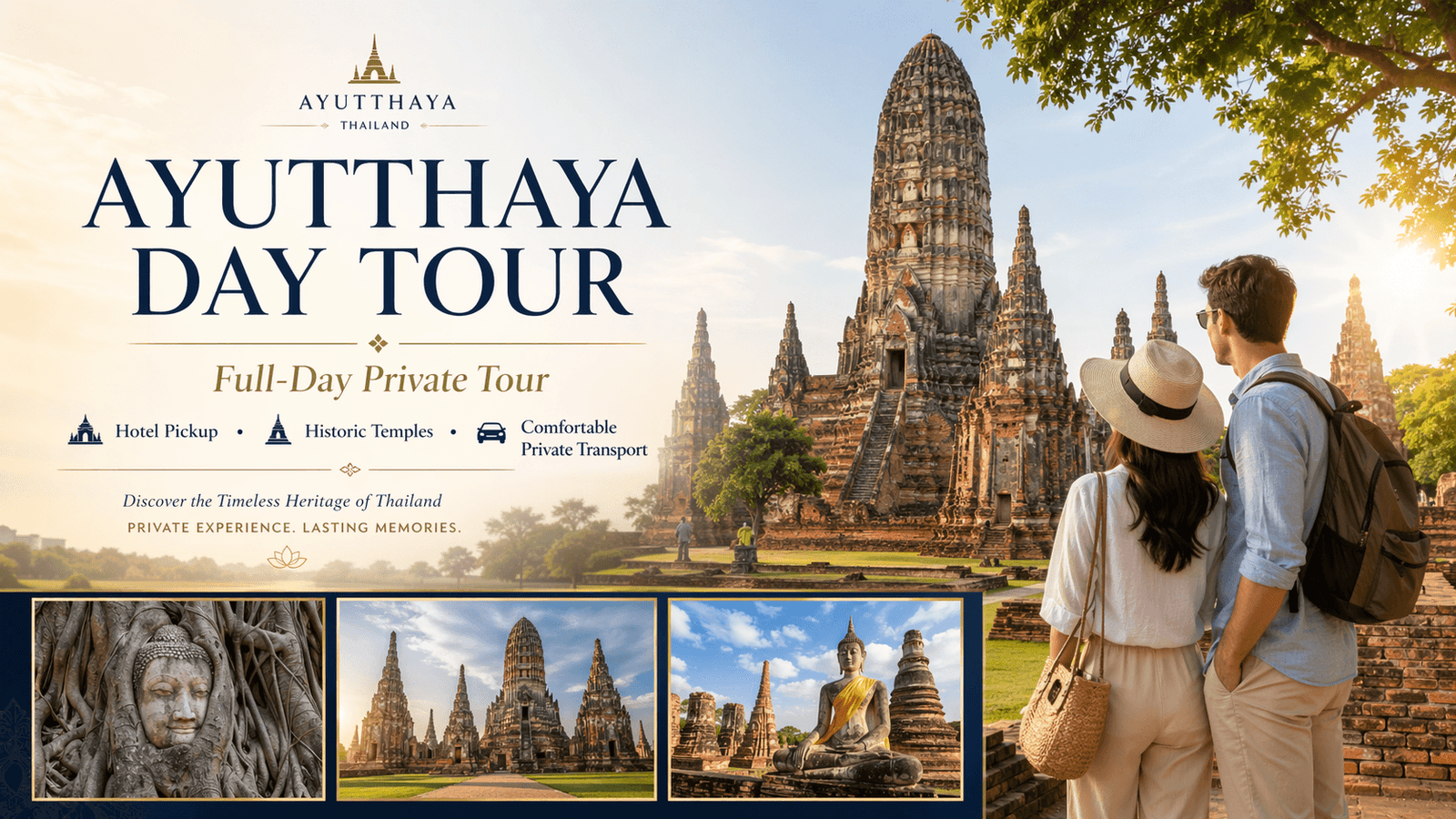 Private Ayutthaya day tour from Bangkok
