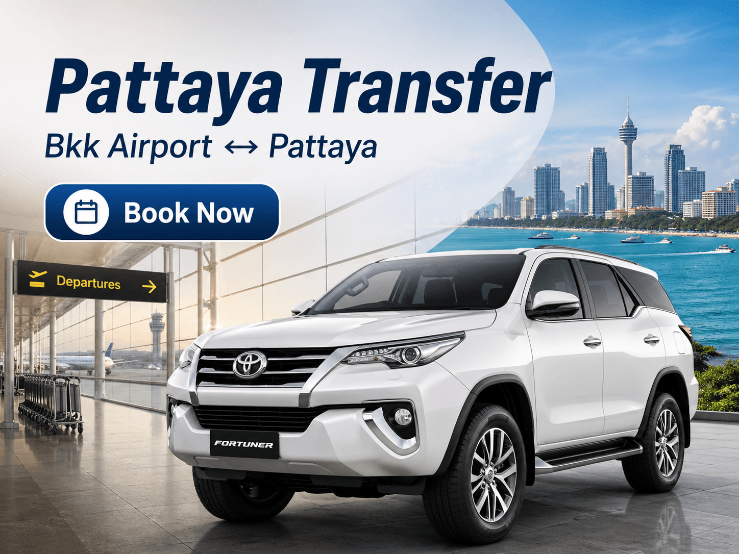 SUV transfer from Bangkok airport to Pattaya