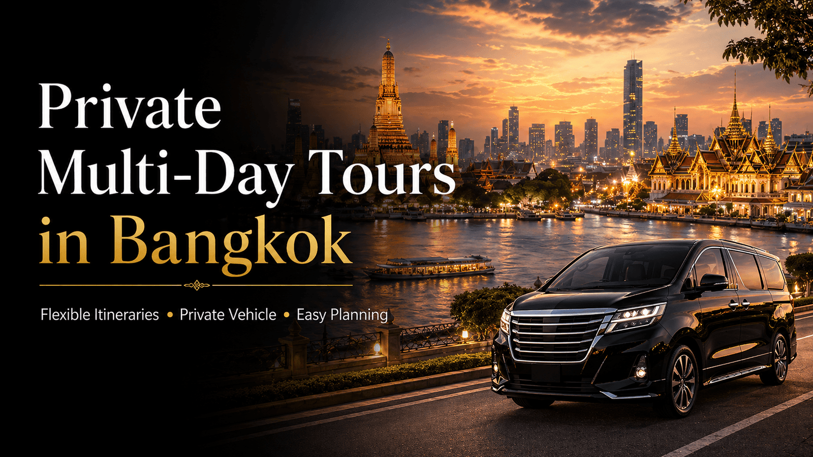 Multi-day private tours in Thailand