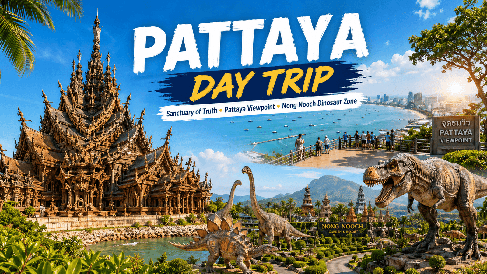 Private Pattaya day tour from Bangkok