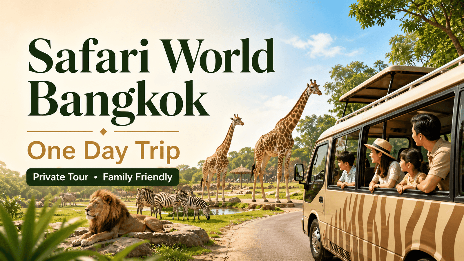 Safari World Bangkok private tour